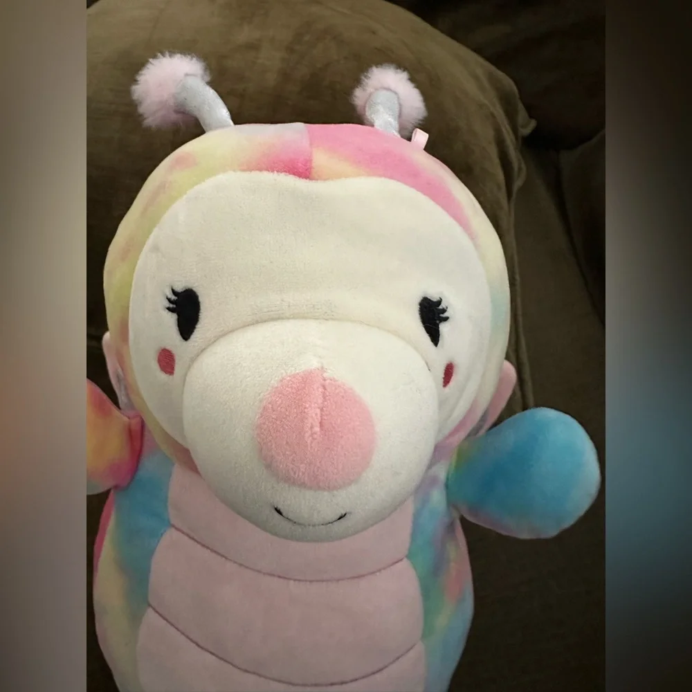 Squishmallows Wren 12” butterfly Hug Mees valentines collection - Picture 4 of 13